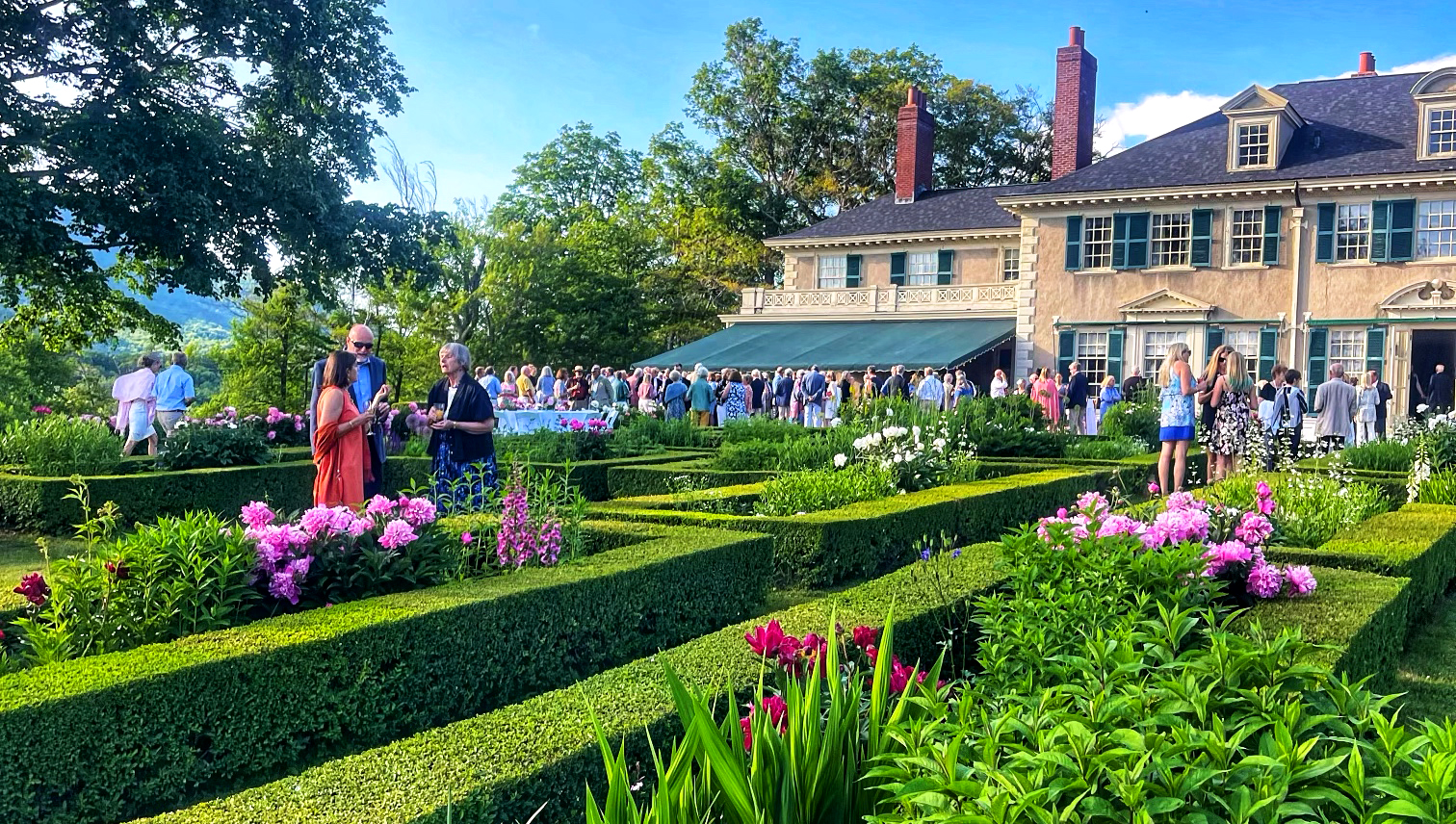 The Annual Garden party at Hildene