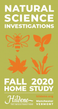 Natural Science Investigations at Hildene, Home Study kits 2020